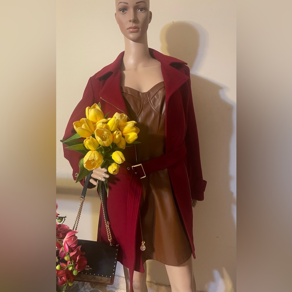 a new day Brown Strapless Dress